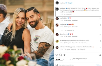 El mensaje de Maluma a