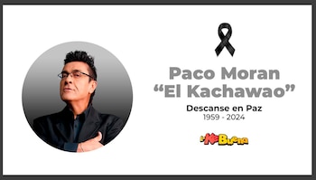 El anuncio de su fallecimiento