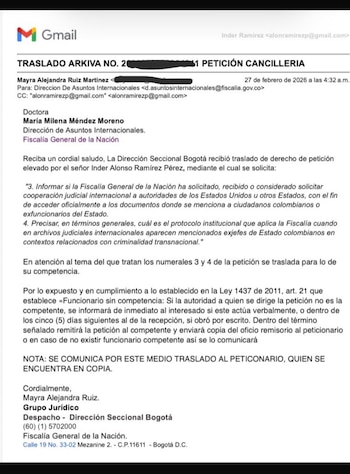 El traslado se realizó al