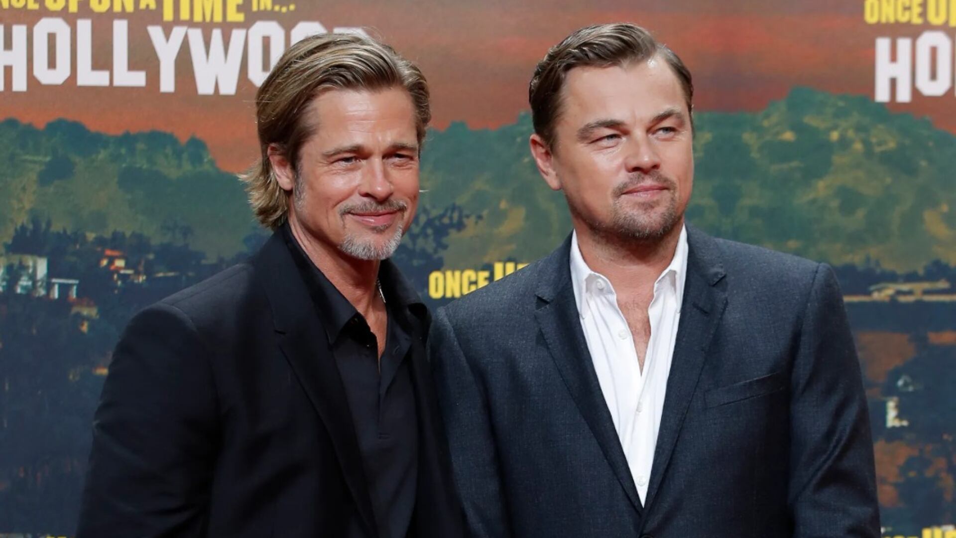 Leonardo DiCaprio y Brad Pitt tuvieron una enemista en la década de los 90. (AFP)
