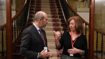 Armengol y Rollán reciben este