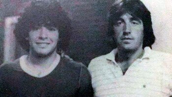 Jorge Vallejos y Maradona