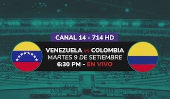 Venezuela vs Colombia por Eliminatorias