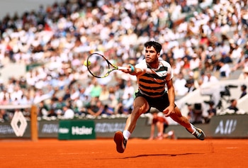 Carlos Alcaraz, vigente campeón, buscará su tercer título en el Abierto de Francia (REUTERS/Denis Balibouse)