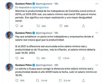Discusión de Gustavo Petro sobre