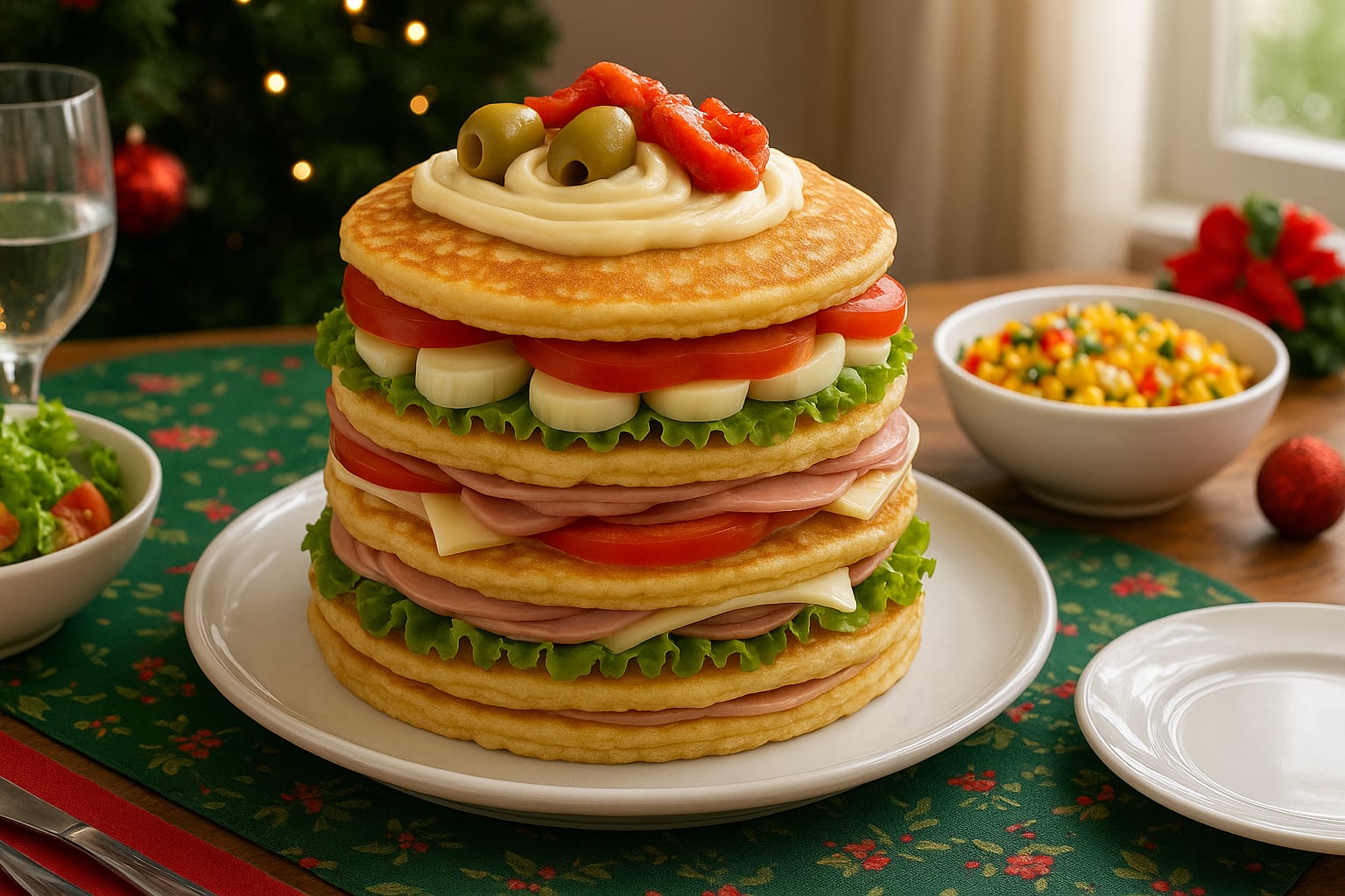 Este plato frío destaca en la mesa navideña y resulta ideal para compartir en reuniones familiares y celebraciones de verano - (Imagen Ilustrativa Infobae)