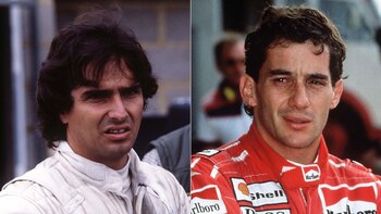 Nelson Piquet y Ayrton Senna