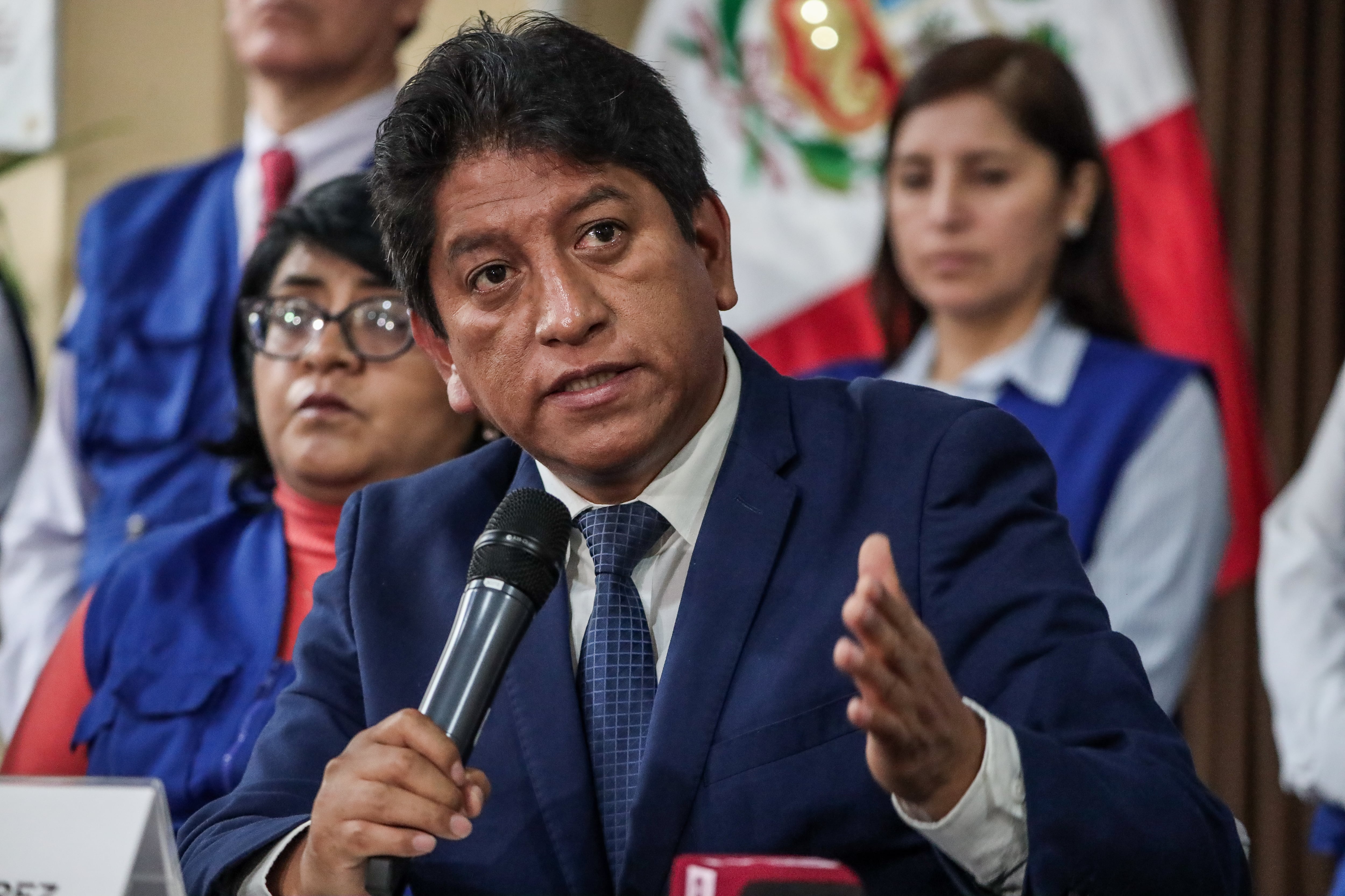 El defensor del pueblo de Perú, Josué Gutiérrez, en una foto de archivo. EFE/ Aldair Mejía