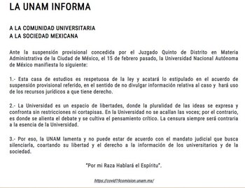 (captura de pantalla: DGCS)