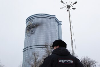 Ucrania atacó con drones la