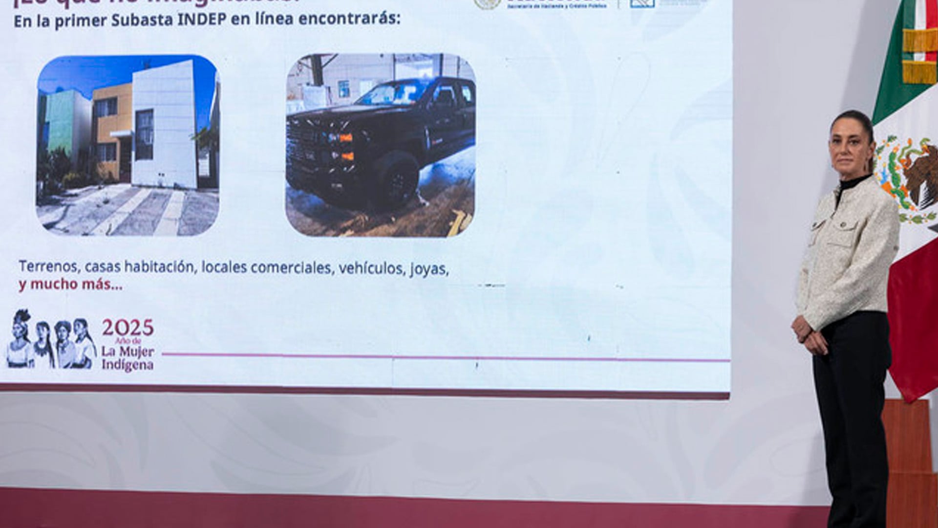 Sheinbaum anuncia regreso de subastas. (Sheinbaum Mañanera