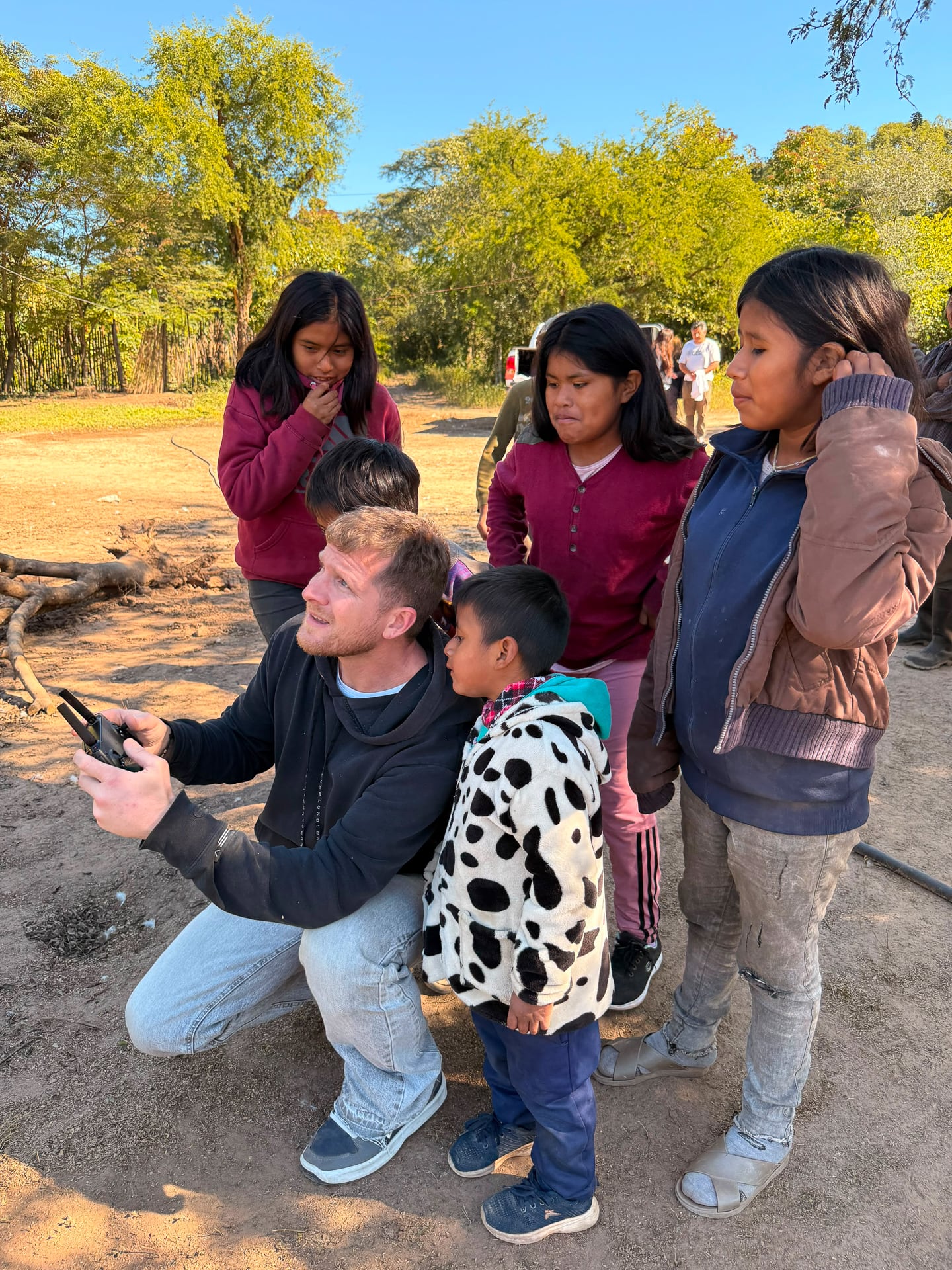 Matías Arbotto en acción