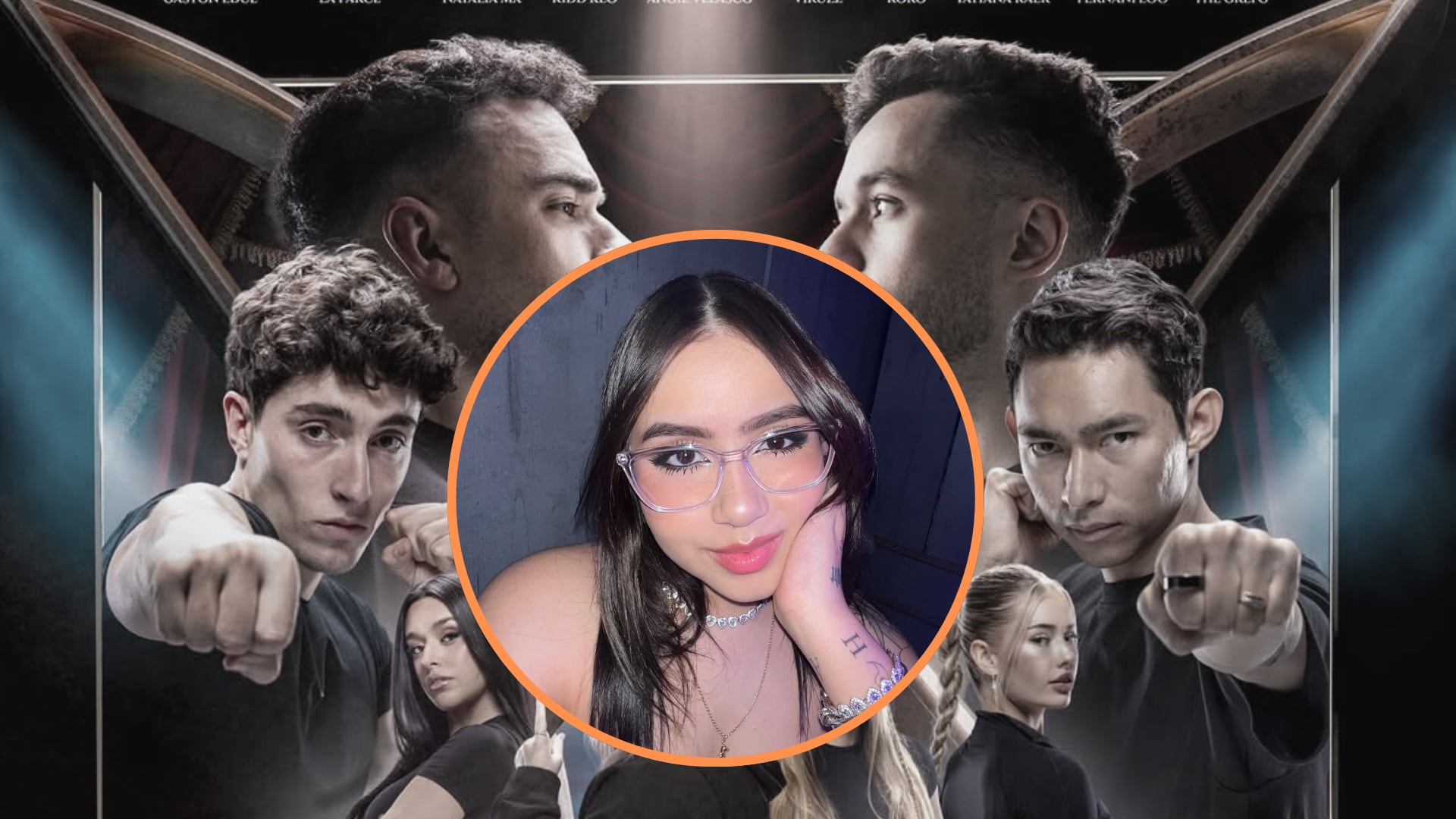 La influencer La Parce llevará la bandera de Colombia en La Velada del Año 6 - crédito montaje @ibaillanos @_laparce_/ Instagram
