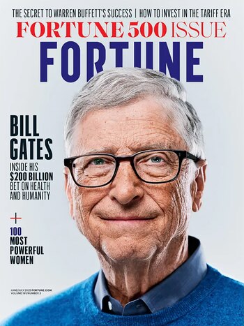 Bill Gates en la tapa