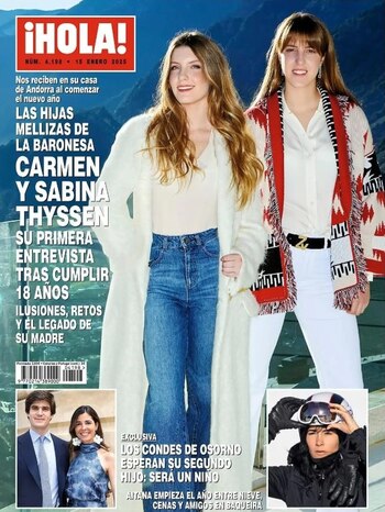 Portada de '¡Hola!' del miércoles