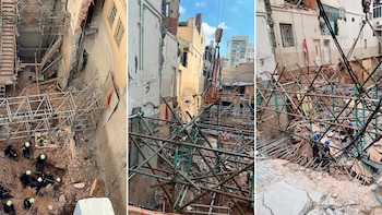 En el lugar se realizaron