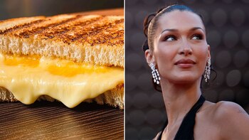 El sándwich de queso a