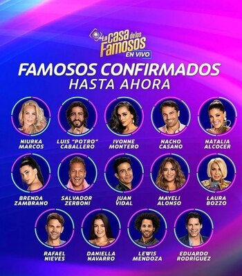 Estos son los confirmados para