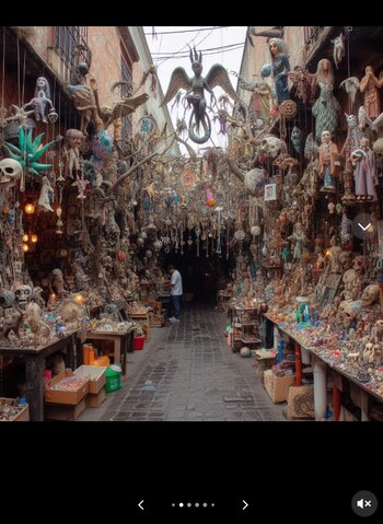 Callejón Diagon en Tepito (Captura