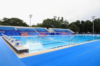 La visita del mandatario se realizó a pocos días del inicio de los XXV Juegos Centroamericanos y del Caribe Santo Domingo 2026, con una inspección del estado de las instalaciones destinadas a atletas del continente (Foto cortesía Presidencia)