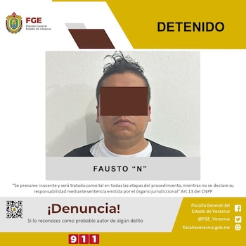 Fausto "N" fue detenido por