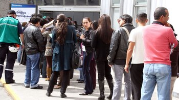 La brecha de desempleo entre