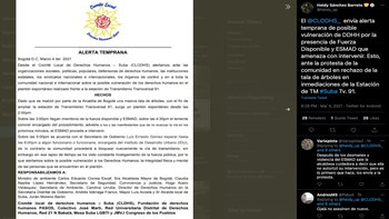 Alerta temprana de posible vulneración