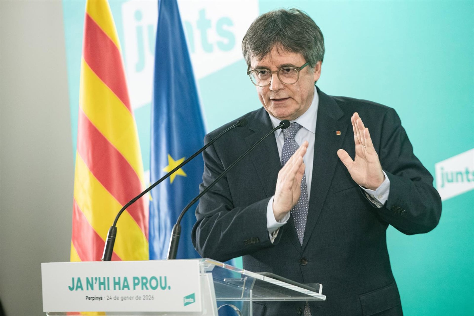 Puigdemont ve "incompetencia" del Gobierno en Ceuta y alerta de crisis en el acuerdo Schengen