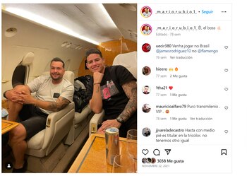 Publicación de Mario Rubio junto