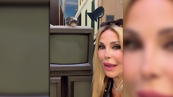 La particular mascota de Graciela Alfano