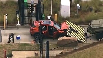 Un hombre estrelló un vehículo contra la oficina del FBI en Atlanta