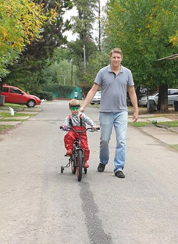 Lasse y Sandra tuvieron a