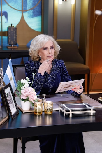 Mirtha Legrand le agradeció a sus médicos, el neumonólogo Guillermo Semeniuk y el cardiólogo Adrián Cañal