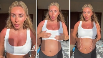 Bonnie Blue reaparece con vientre de embarazada y anuncia un ‘baby shower’ con actividades sexuales