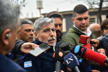 El Ministro de seguridad en el allanamiento de Ampliación Ferreyra - Caso Agostina - Córdoba