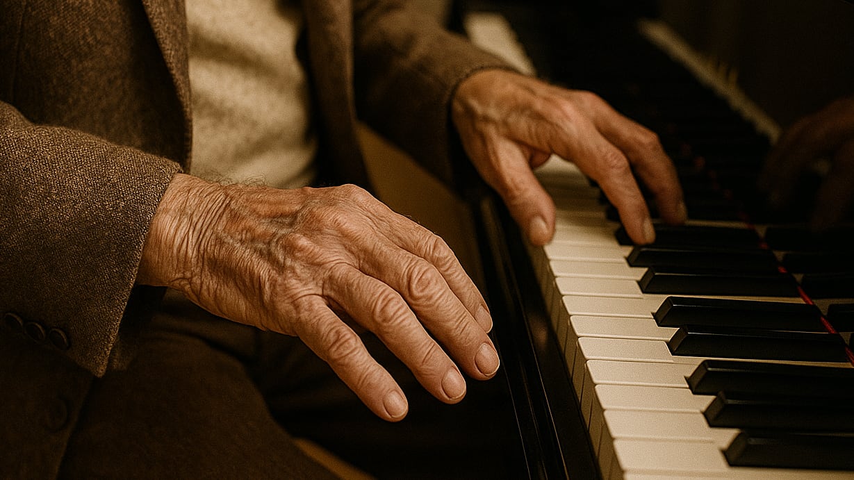 Una investigación británico-australiana demostró que aprender música mejora la función cerebral en adultos mayores, incluso sin experiencia previa (Imagen Ilustrativa Infobae)