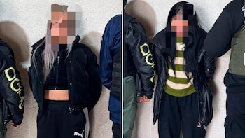 capturaron a dos viudas negras en San Nicolás partida