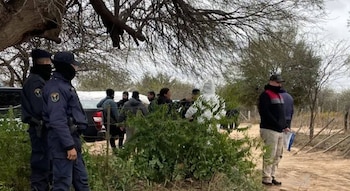 Los investigadores trabajaron en la escena del crimen para determinar cómo ocurrió el crimen (Facebook: Loreto Vision Digital)