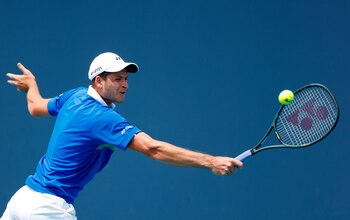 El tenista polaco Hubert Hurkac.