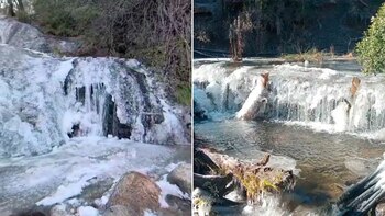 El frío extremo alcanzó los