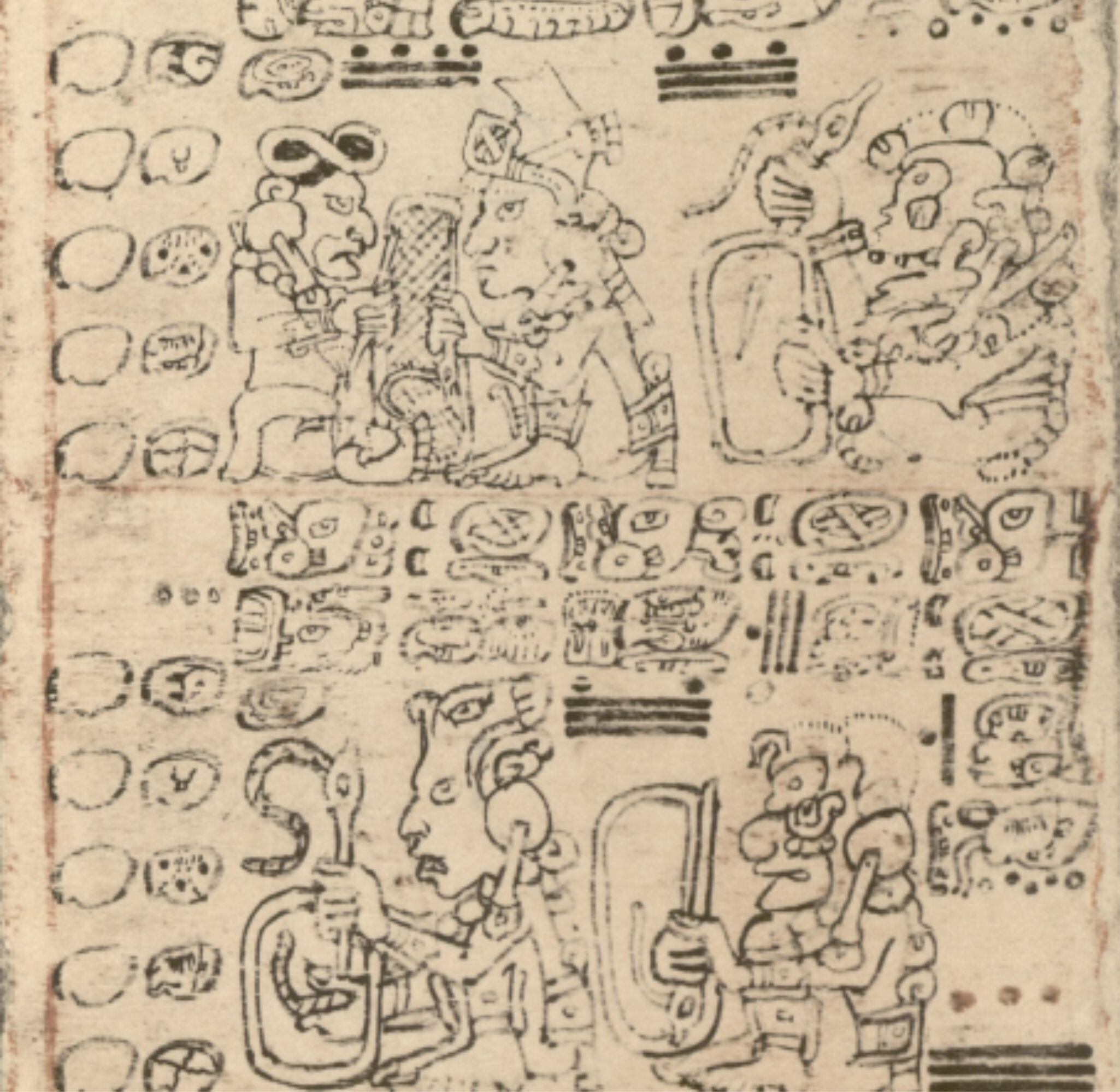 El enigma del Códice de Dresde maya: su historia y su futuro (FOTO: Captura de pantalla del Códice de Dresde digitalizado)