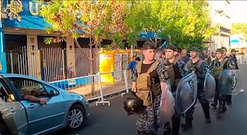 Fuerte operativo de seguridad por