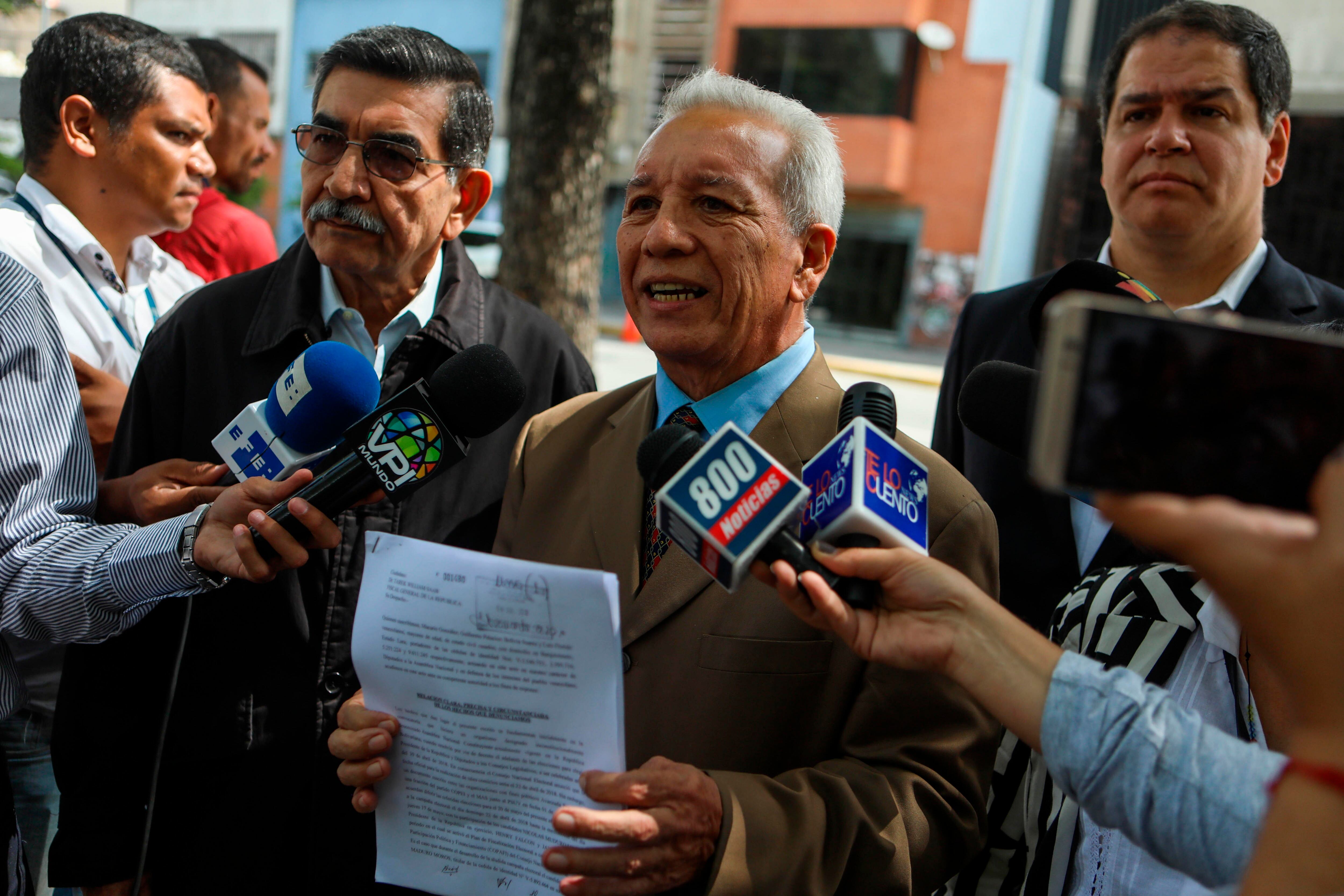 El ex alcalde de Barquisimeto, Macario González. (EFE/Cristian Hernández/Archivo)