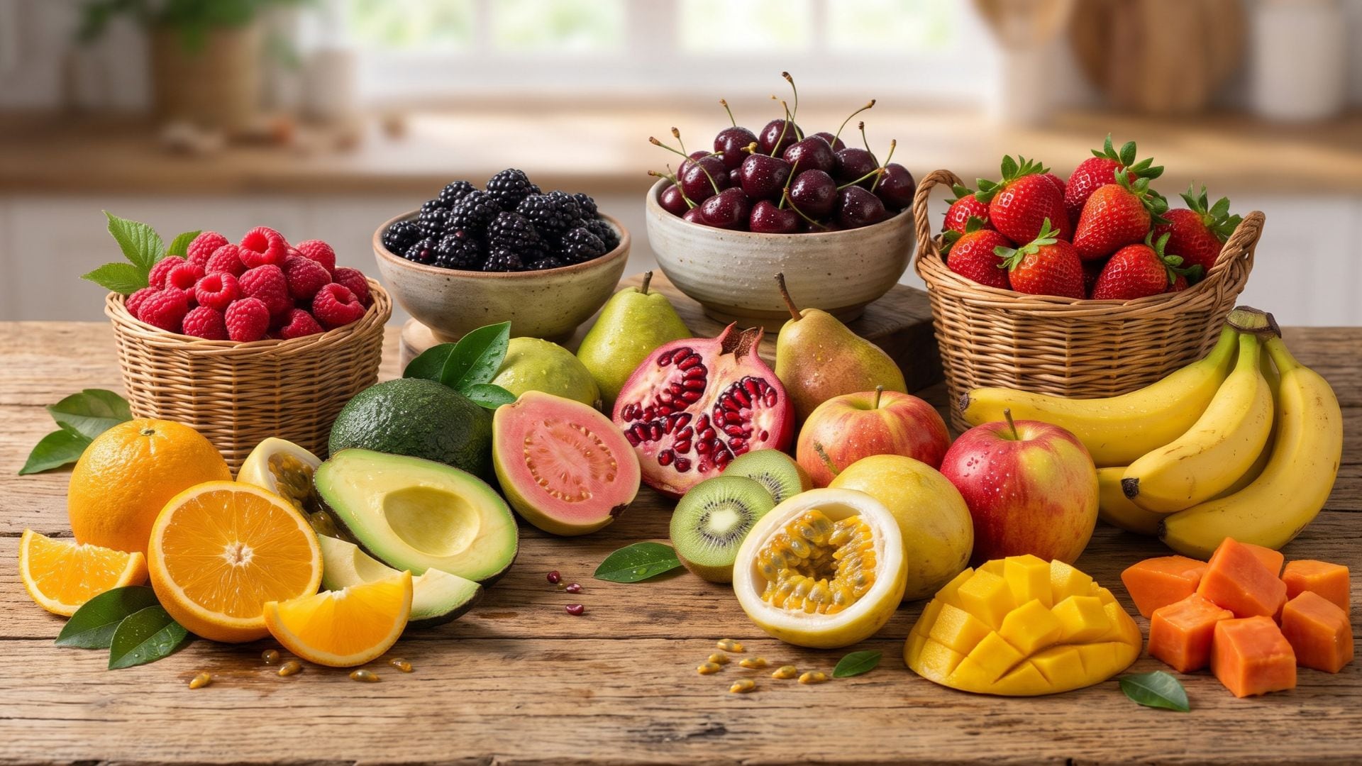 Incorporar frutas ricas en fibra a la dieta diaria puede ayudar a cubrir la ingesta recomendada de este nutriente clave para la salud digestiva y cardiovascular (Imagen Ilustrativa Infobae)