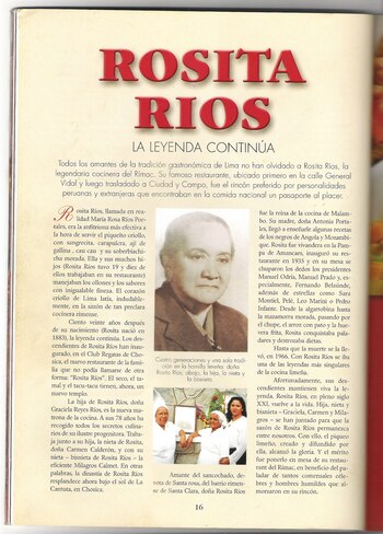 Fuente: Facebook | Restaurante Rosita