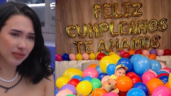 Aida Victoria cumplió años en ‘La Mansión VIP’: sus compañeros le dedicaron sentidas palabras y su bebé también la sorprendió