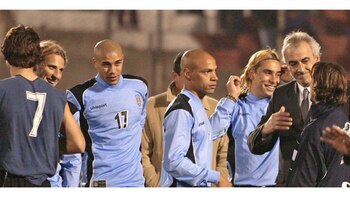 Con Jorge Fossati, la selección