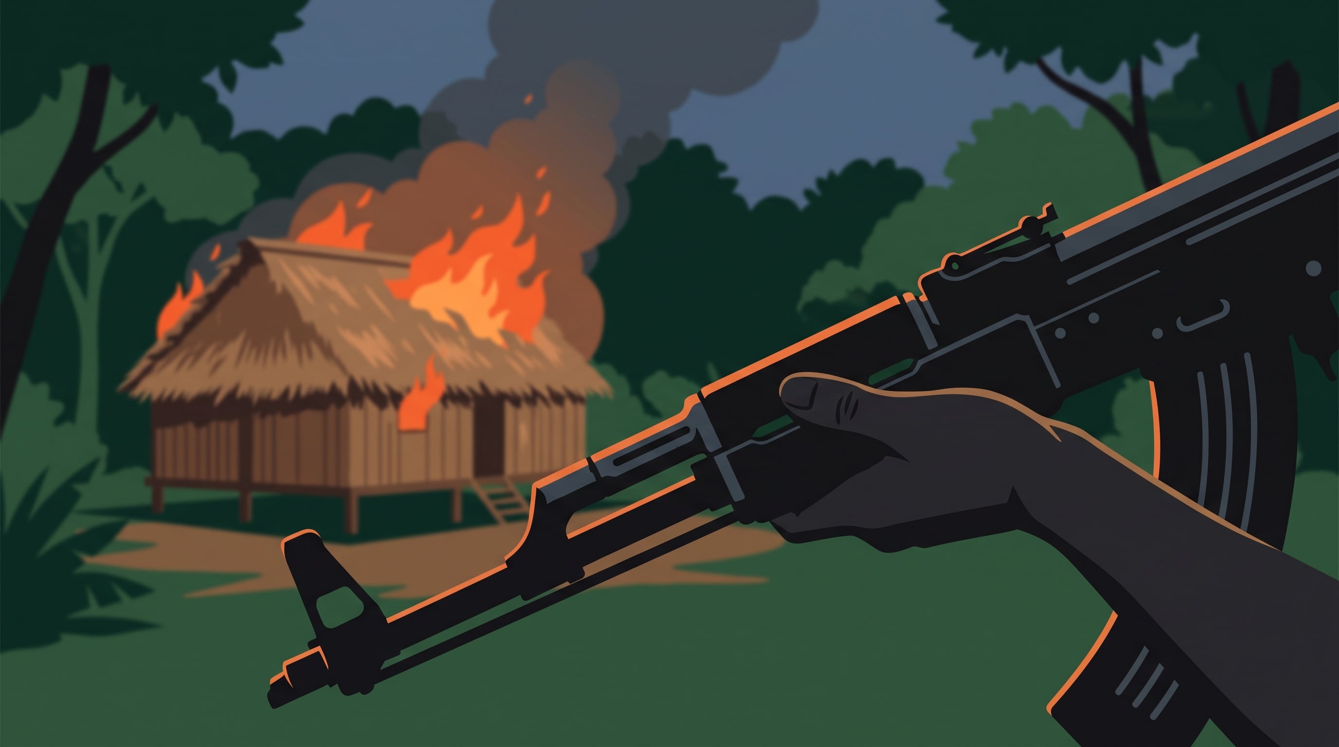 La organización denunciante vinculó la violencia armada con intereses de la minería y la ganadería en las zonas de conservación. (Imagen Ilustrativa Infobae)