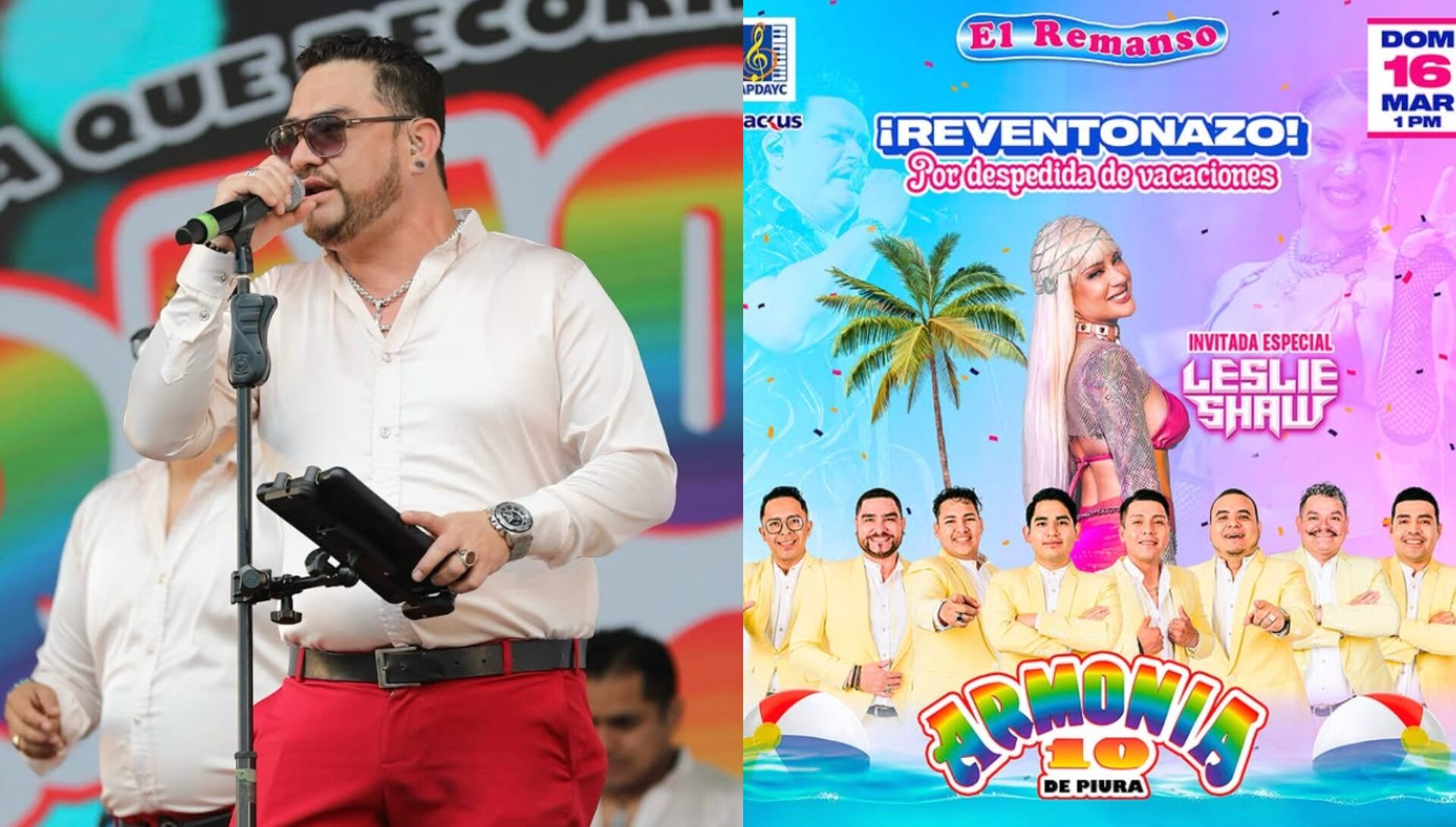 El Remanso suspende concierto de Armonía 10 y Leslie Shaw. tras la muerte de Paul Flores.