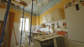 Techo de la cocina de